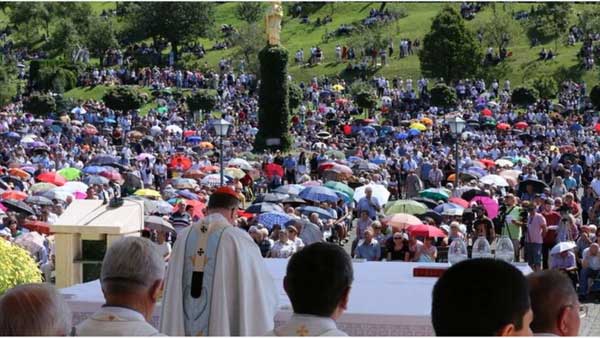 Marian shrine in Marija Bistrica