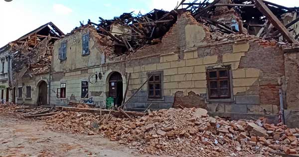 Petrinja earthquake