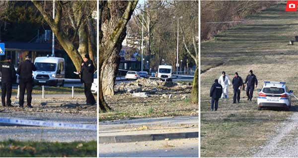 soviet-made military drone crashed in Zagreb