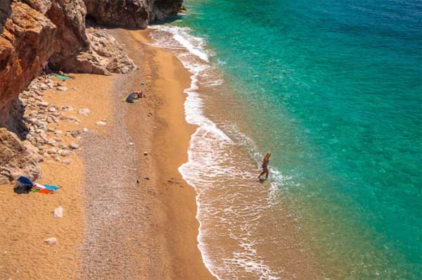 beach in croatia