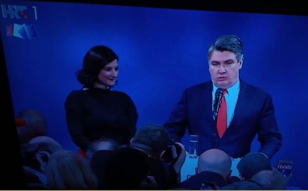 Zoran Milanovic, new croatian president